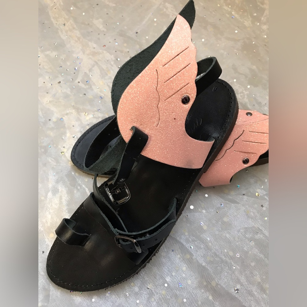 Greek wing sandals